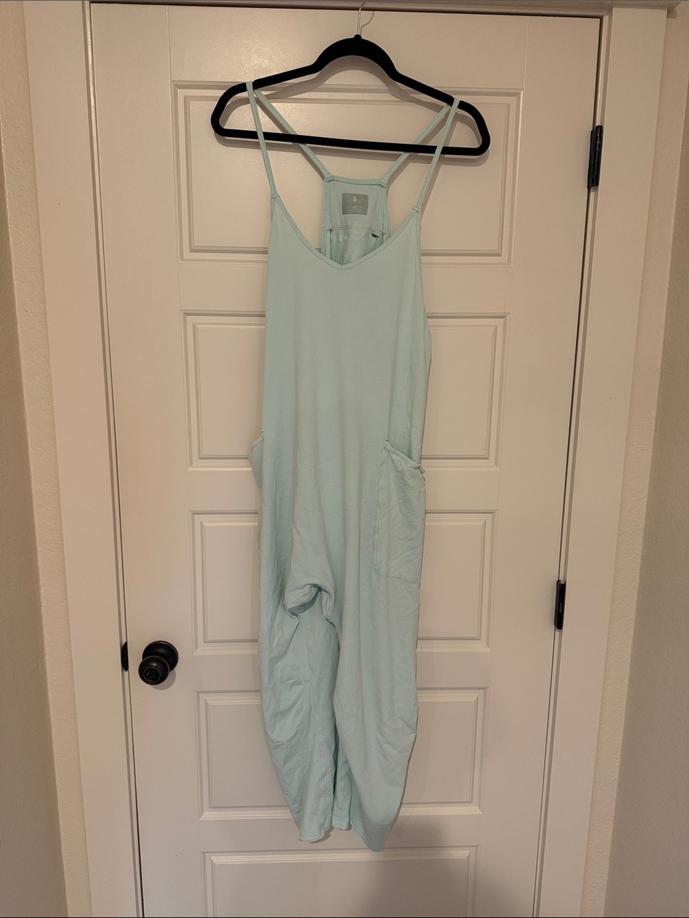 FP Movement by Free People Mint Green Relaxed Jumpsuit